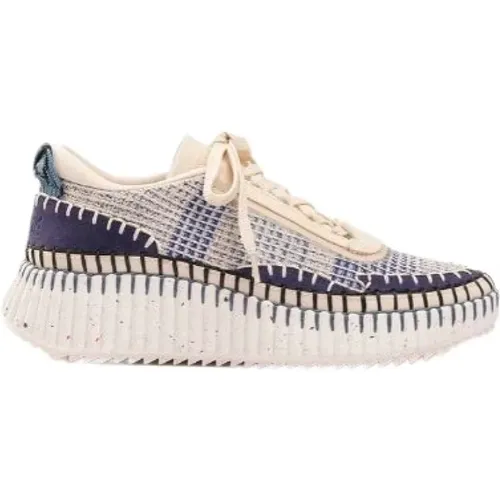 Chloé - Shoes > Sneakers - Blue - Chloé - Modalova