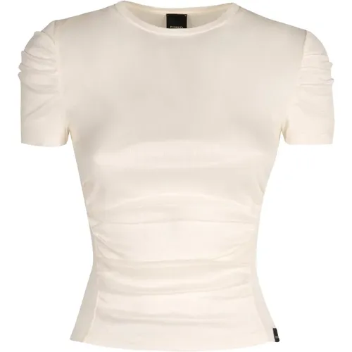 Pinko - Tops > T-Shirts - Beige - pinko - Modalova