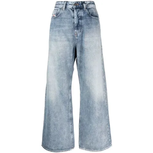 Jeans > Wide Jeans - - Diesel - Modalova