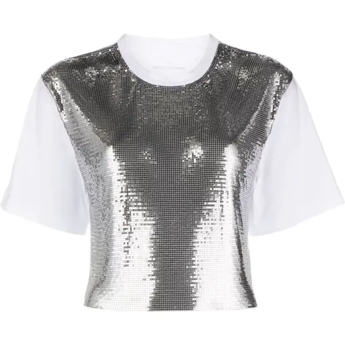 Tops > T-Shirts - - Paco Rabanne - Modalova