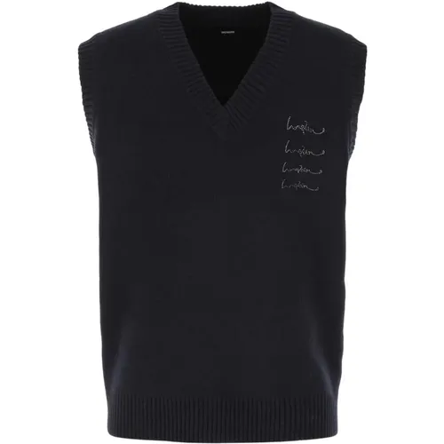 Knitwear > Sleeveless Knitwear - - We11Done - Modalova