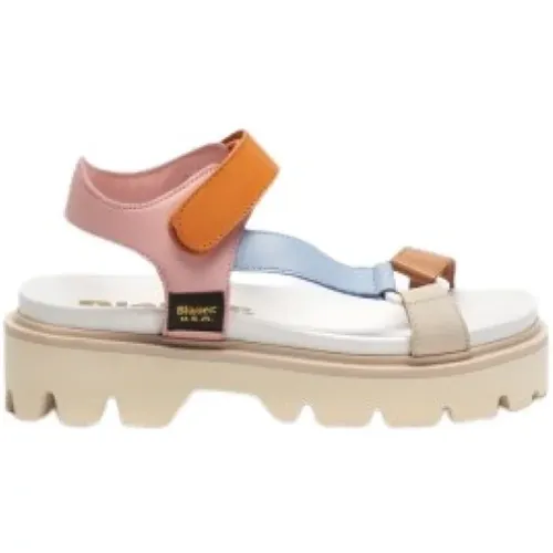 Shoes > Sandals > Flat Sandals - - Blauer - Modalova