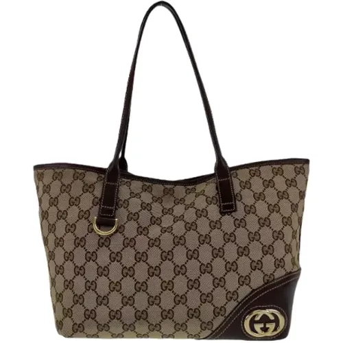 Pre-owned > Pre-owned Bags > Pre-owned Tote Bags - - Gucci Vintage - Modalova