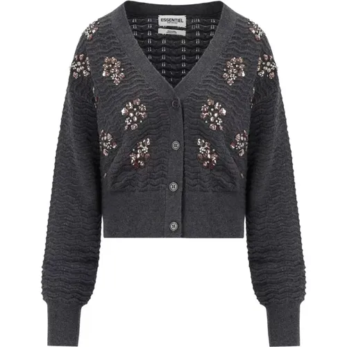 Knitwear > Cardigans - - Essentiel Antwerp - Modalova