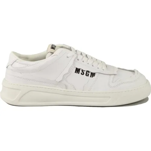 Msgm - Shoes > Sneakers - White - Msgm - Modalova