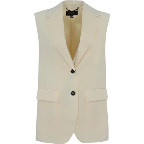 Jackets > Vests - - Max Mara Weekend - Modalova