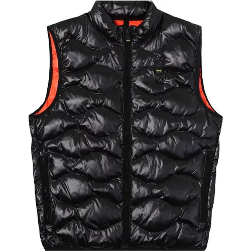 Blauer - Jackets > Vests - Black - Blauer - Modalova