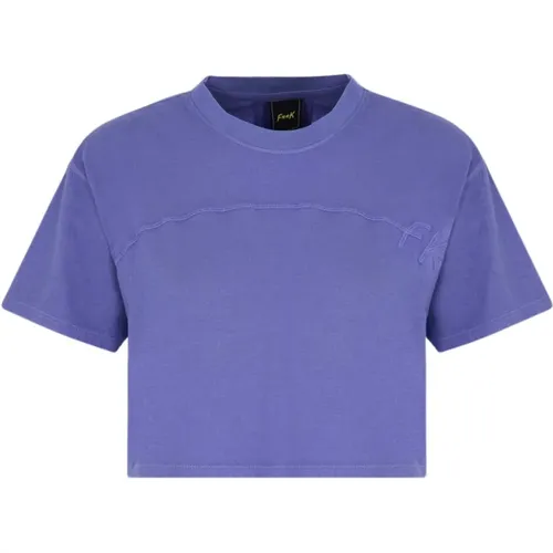 F**k - Tops > T-Shirts - Purple - F**k - Modalova