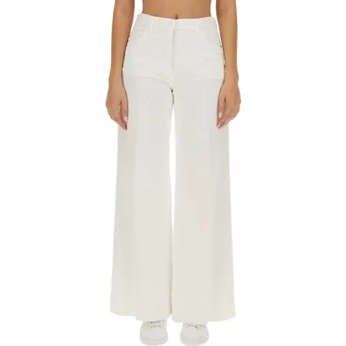 Trousers > Wide Trousers - - Aspesi - Modalova