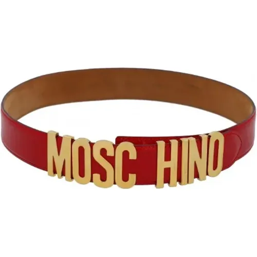 Pre-owned > Pre-owned Accessories > Pre-owned Belts - - Moschino Pre-Owned - Modalova