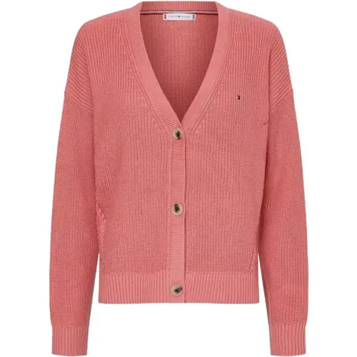 Knitwear > Cardigans - - Tommy Hilfiger - Modalova