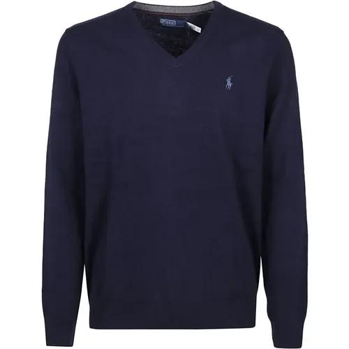 Knitwear > V-neck Knitwear - - Polo Ralph Lauren - Modalova