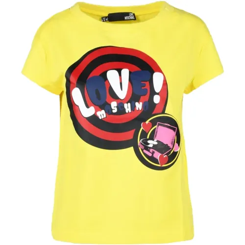 Tops > T-Shirts - - Love Moschino - Modalova