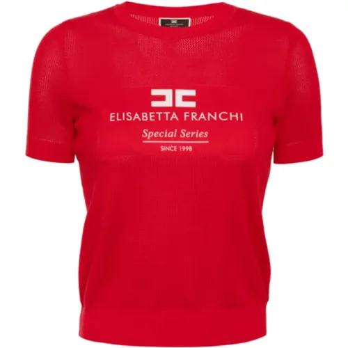 Tops > T-Shirts - - Elisabetta Franchi - Modalova