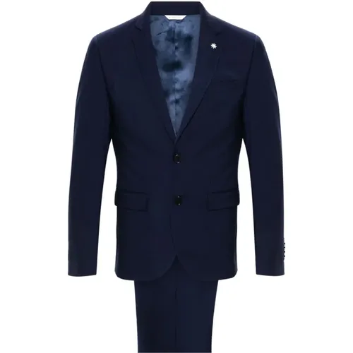 Suits > Suit Sets > Single Breasted Suits - - Manuel Ritz - Modalova