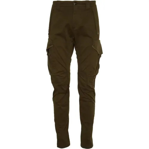 Trousers > Slim-fit Trousers - - C.P. Company - Modalova