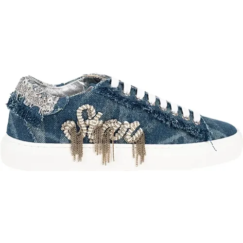 Patrizia Pepe - Baskets - Bleu - PATRIZIA PEPE - Modalova