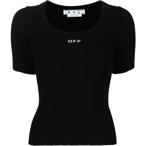 Tops > T-Shirts - - Off White - Modalova