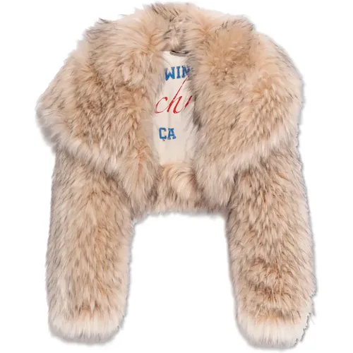 Jackets > Faux Fur & Shearling Jackets - - Dsquared2 - Modalova