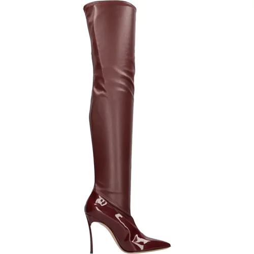 Shoes > Boots > Over-knee Boots - - Casadei - Modalova