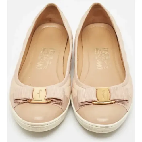 Pre-owned > Pre-owned Shoes > Pre-owned Flats - - Salvatore Ferragamo Pre-owned - Modalova