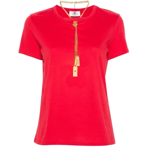 Tops > T-Shirts - - Elisabetta Franchi - Modalova