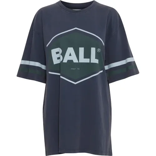 Ball - Tops > T-Shirts - Blue - Ball - Modalova