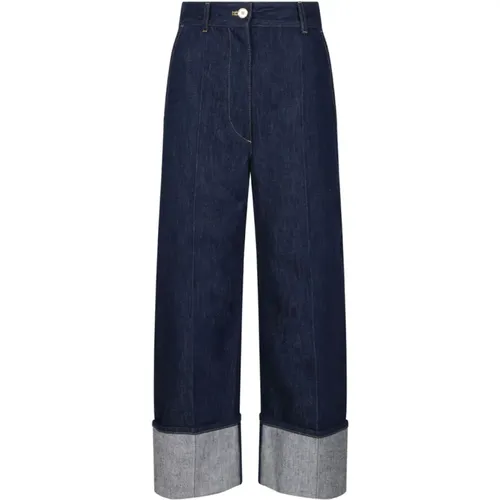 Patou - Jeans > Wide Jeans - Blue - Patou - Modalova