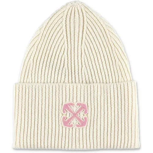 Accessories > Hats > Beanies - - Off White - Modalova