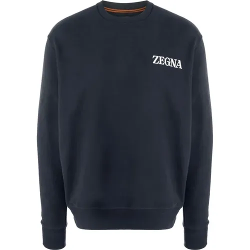 Sweatshirts & Hoodies > Sweatshirts - - Ermenegildo Zegna - Modalova