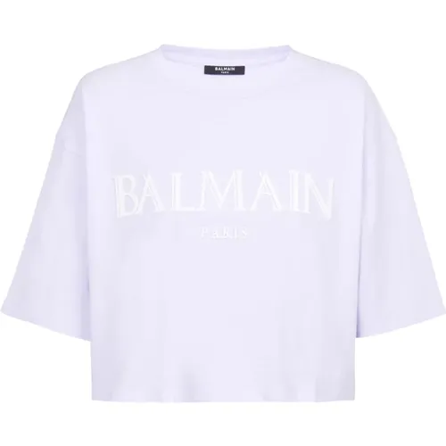 Tops > T-Shirts - - Balmain - Modalova