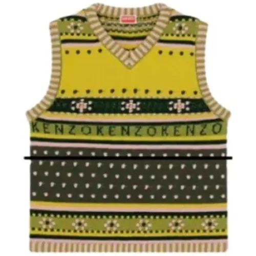 Knitwear > Sleeveless Knitwear - - Kenzo - Modalova