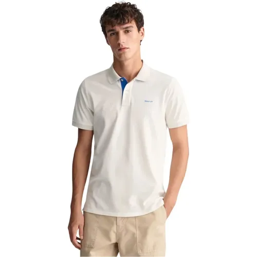Gant - Tops > Polo Shirts - White - Gant - Modalova