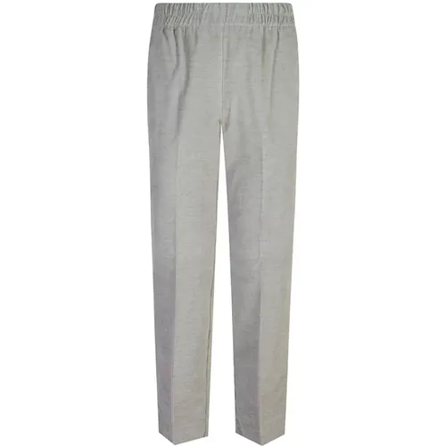 Trousers > Slim-fit Trousers - - Le Tricot Perugia - Modalova