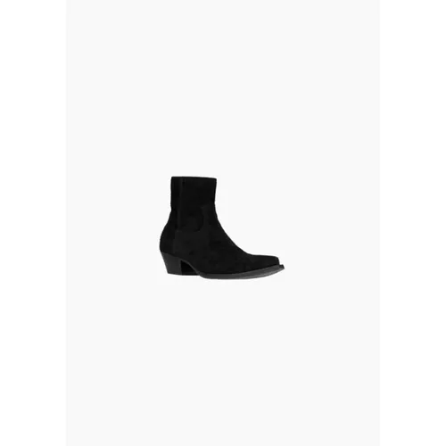 Boots saint laurent discount femme