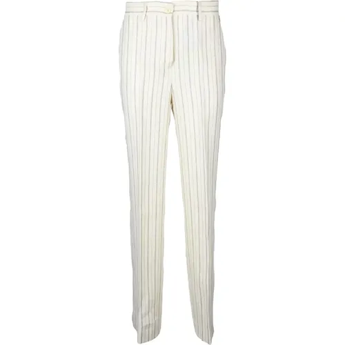 Trousers > Straight Trousers - - Twinset - Modalova