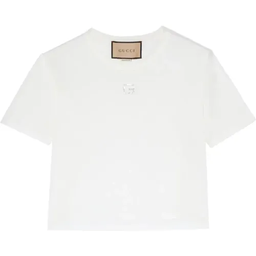Gucci - Tops > T-Shirts - White - Gucci - Modalova