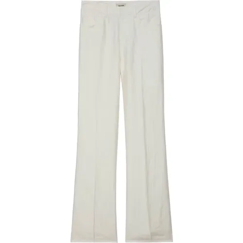 Trousers > Wide Trousers - - Zadig & Voltaire - Modalova