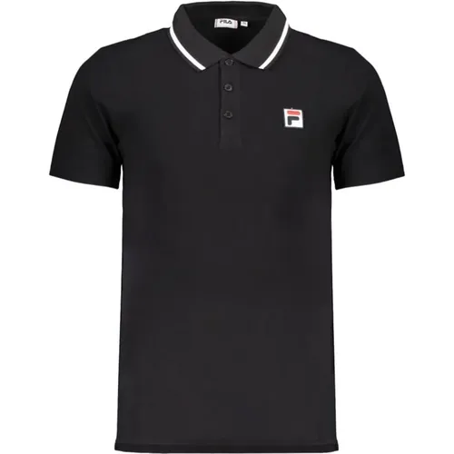 Fila - Tops > Polo Shirts - Black - Fila - Modalova