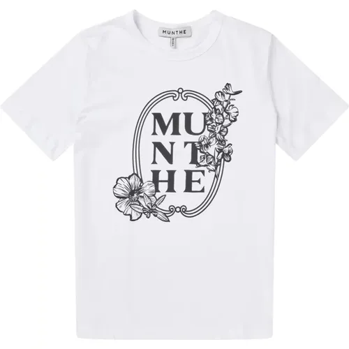 Munthe - Tops > T-Shirts - White - Munthe - Modalova