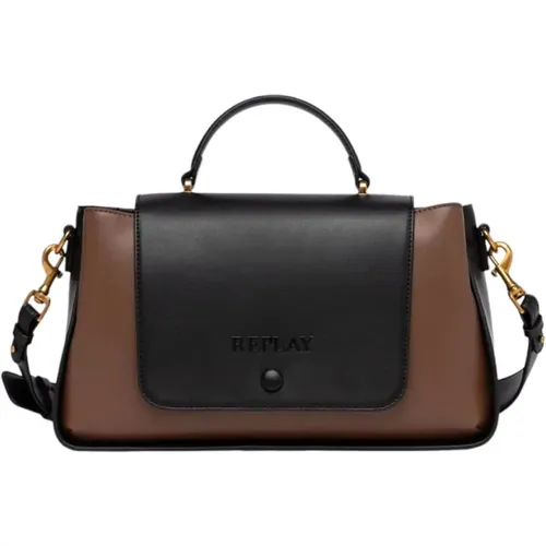 Replay - Bags > Handbags - Brown - Replay - Modalova