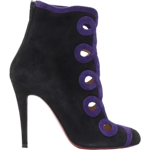 Pre-owned > Pre-owned Shoes > Pre-owned Boots - - Christian Louboutin Pre-owned - Modalova