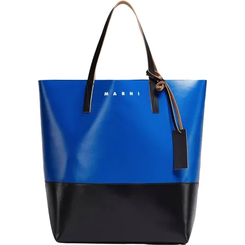 Marni - Bags > Tote Bags - Blue - Marni - Modalova