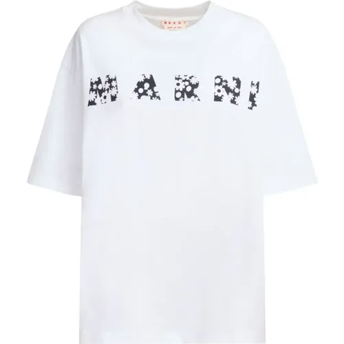 Marni - Tops > T-Shirts - White - Marni - Modalova