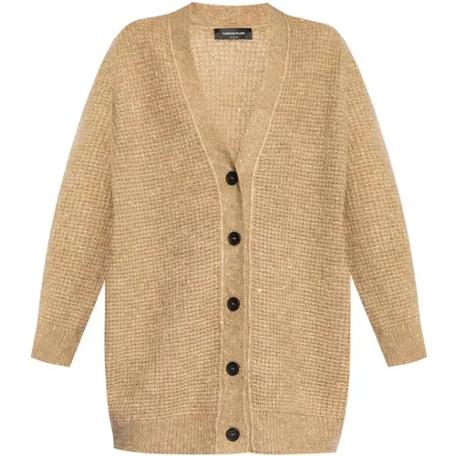 Knitwear > Cardigans - - Fabiana Filippi - Modalova