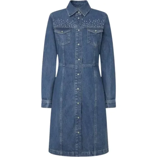 Dresses > Day Dresses > Shirt Dresses - - Pepe Jeans - Modalova