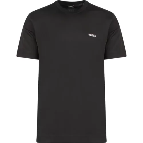 Tops > T-Shirts - - Ermenegildo Zegna - Modalova