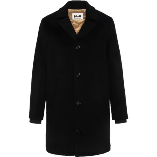 Coats > Single-Breasted Coats - - Schott NYC - Modalova