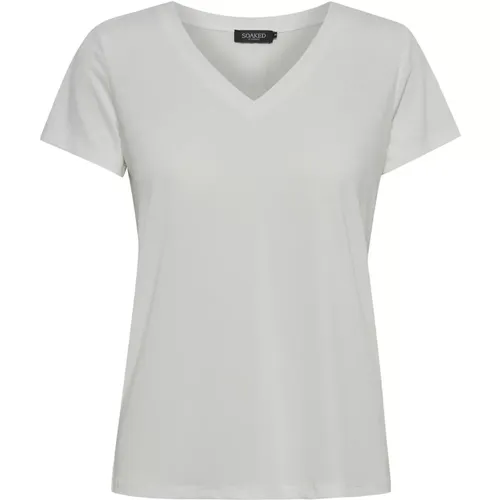 Tops > T-Shirts - - Soaked in Luxury - Modalova