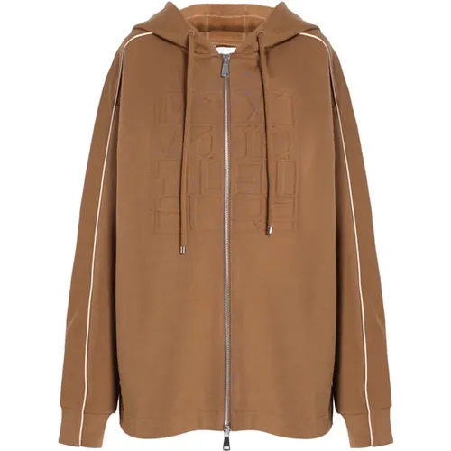 Sweatshirts & Hoodies > Zip-throughs - - Max Mara - Modalova